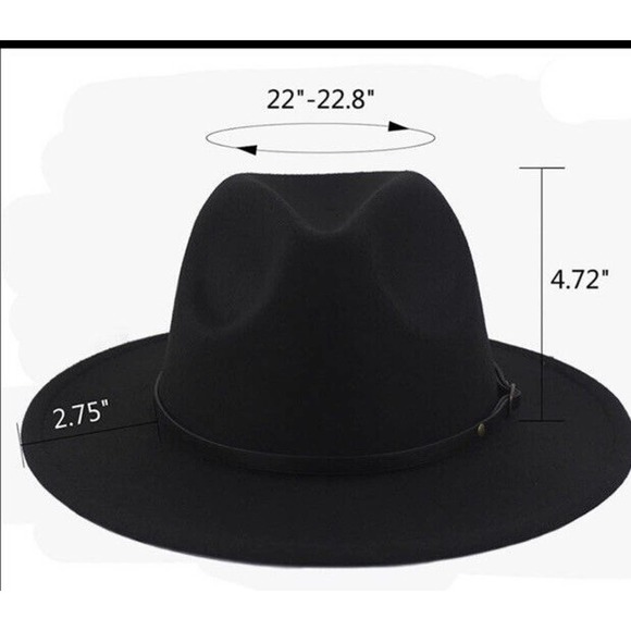 Customized Beaded Band Fedora Wool Hat main image 6